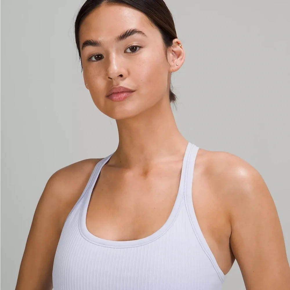NWT Lululemon Ebb to Street Tank Top PSLB Pastel Blue Size 4/6/10/12 - Picture 8 of 9